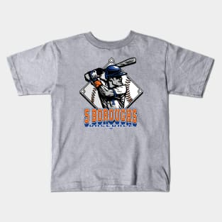 5 Boroughs Baseball Forever Diamond Kids T-Shirt